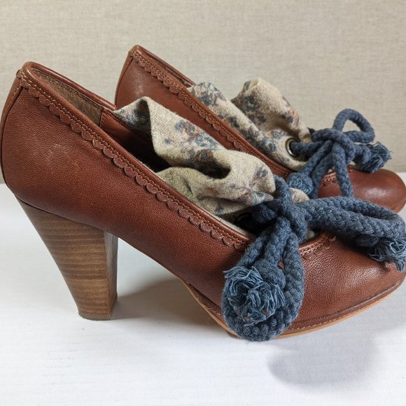 Shellys London Stacked Heel Pumps | EUR 40 | US 9 - Picture 2 of 7